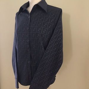Fendi jeans button up